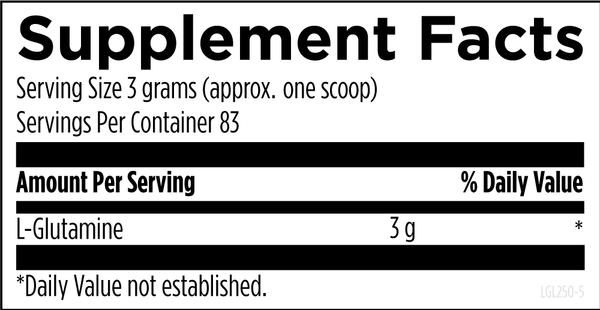 L-Glutamine 250g Powder