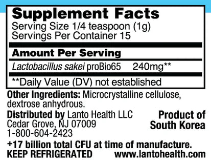 Lanto Sinus Probiotic Powder